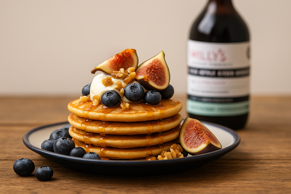 Fluffy ACV Pancakes