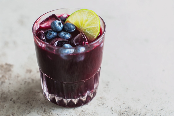 Blueberry & Lime Jam Shrub