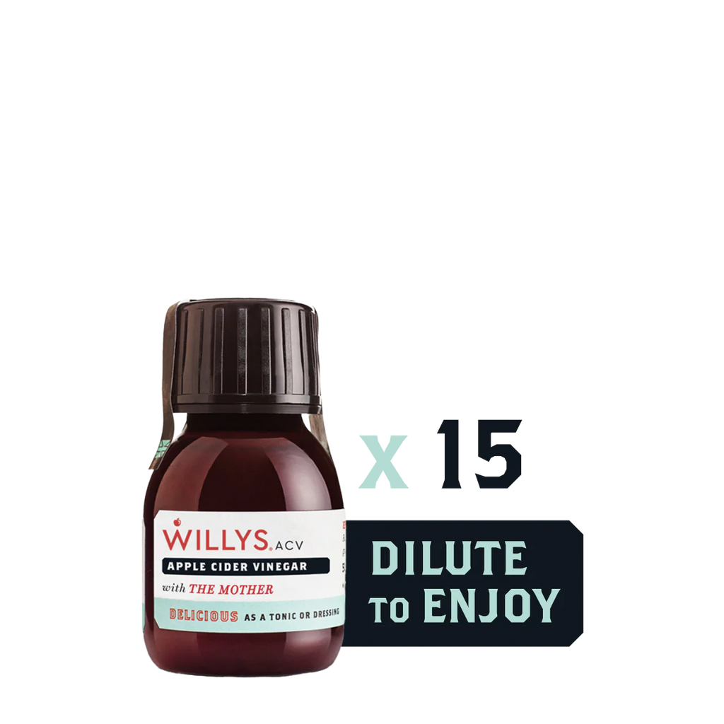 30 days supply | Original ACV Shots | 60ml Bottles | Willy's – Willys ...