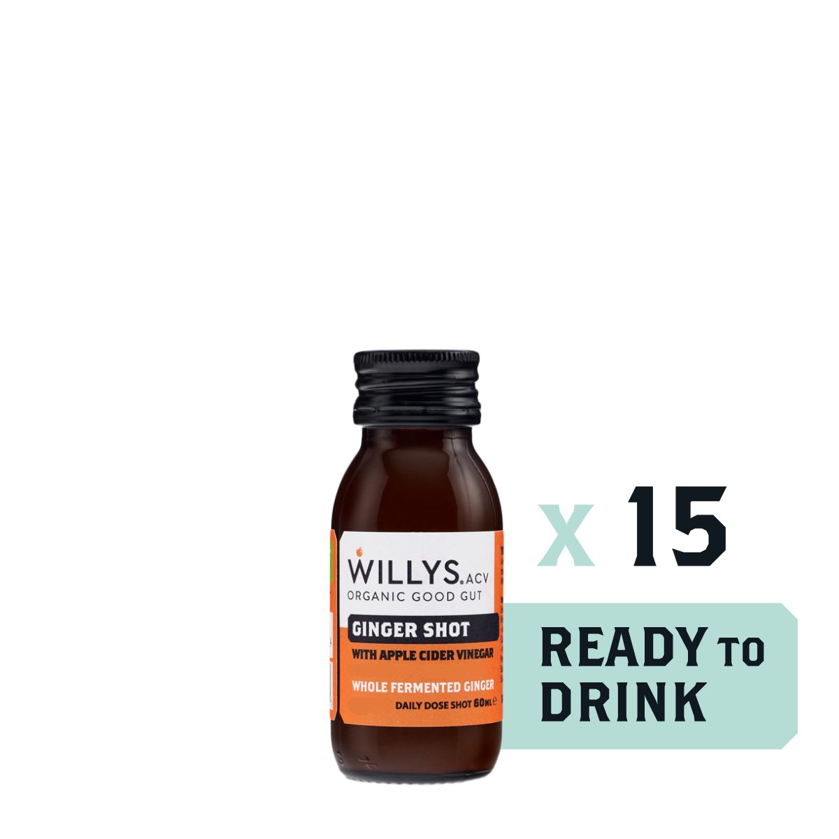 Apple & Ginger ACV Shots x 15