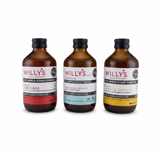 Organic Apple Cider Vinegar Trio Bundle